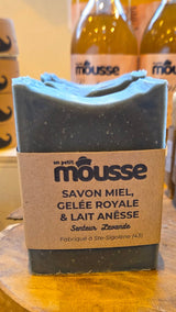 Savon au lait d'anesse, miel & gelée goyale - Senteur Lavande