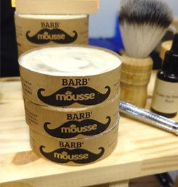 Barb'Mousse savon-shampoing à barbe -100gr /savon 'nu'